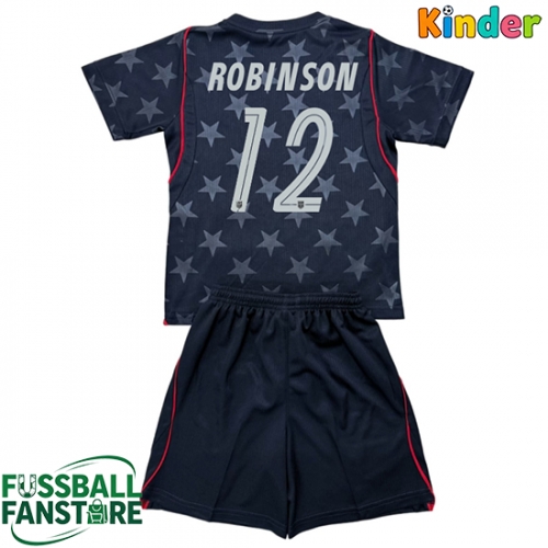 Vereinigte Staaten Miles Robinson #12 Replik Auswärtstrikot Kinder WM 2026 Kurzarm (+ Kurze Hosen)